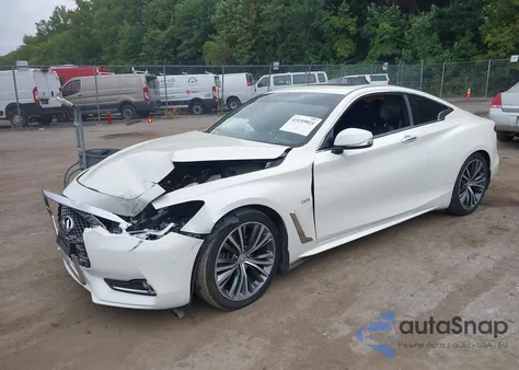 2017 Infiniti Q60 2.0T Premium из США, поврежденный, VIN JN1CV7ELXHM320735